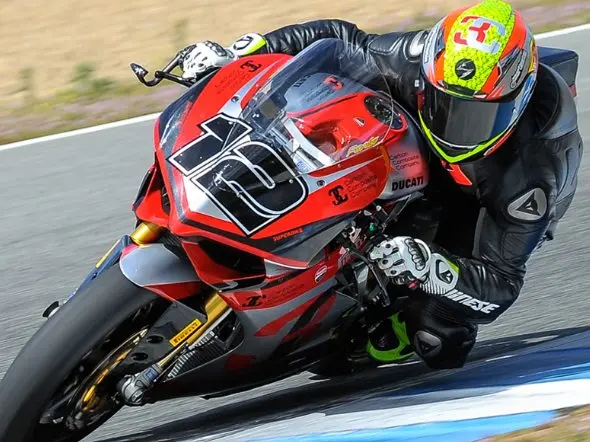 3c racing team ducati test jerez 2014 2