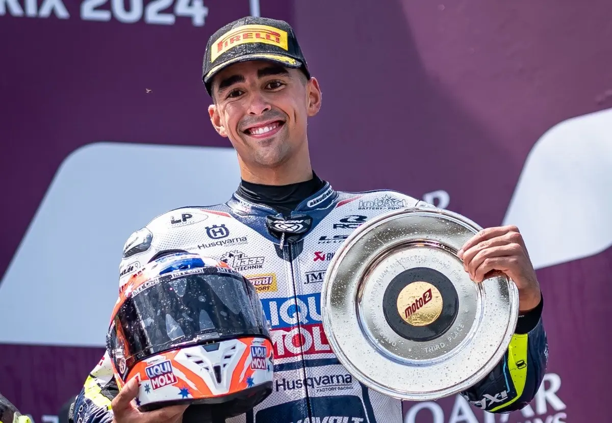 Moto2: Senna Agius eroe in casa, primo podio coi colori di Stoner