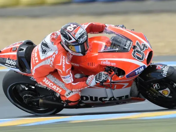 andrea dovizioso lemans gara