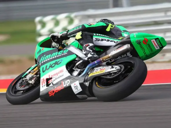 andrea iannone warmup aragon 2010