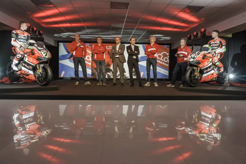 arubait racing ducati sbk launch 2016