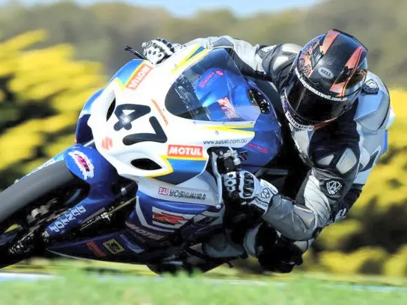 asbk wayne maxwell superbike phillip island 2013