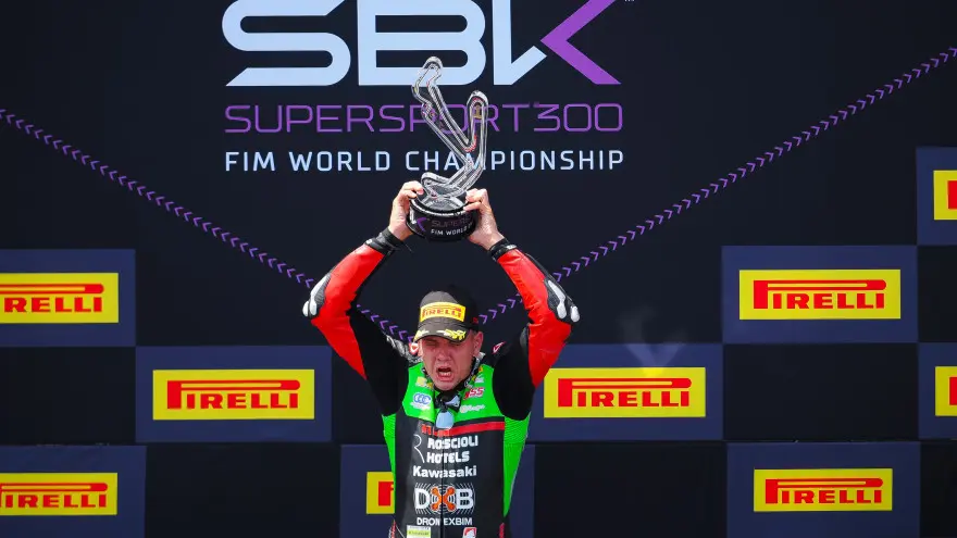 Supersport 300, vince Bruno Ieraci "La mia vita non è stata facile"