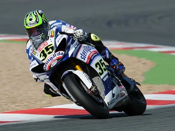 cal crutchlow yamaha pole magnycours