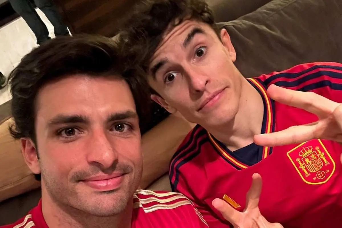 carlos sainz marc marquez