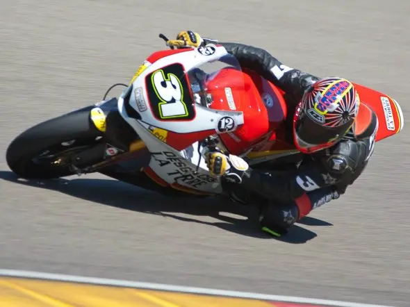 carmelo morales test moto2 aragon 2011