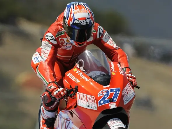 casey stoner laguna seca warm up