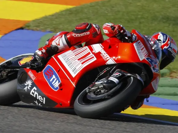 casey stoner test valencia day3