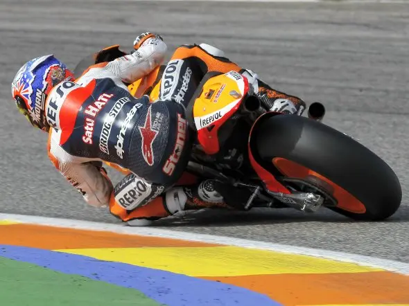 casey stoner valencia test day2