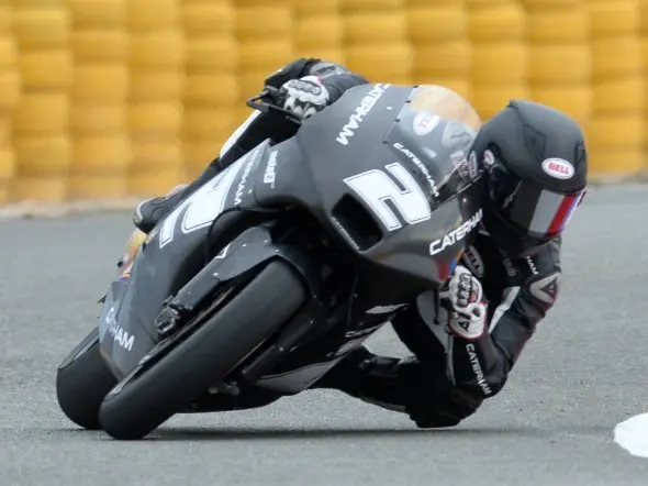 caterham moto2 test almeria day1 2013 2