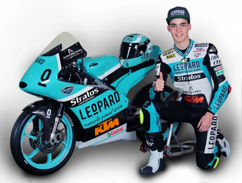 cev moto3 gerard riu 2016 leopard junior stratos