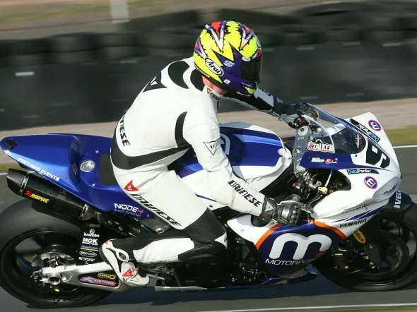 chris walker knockhill test motorpoint yamaha