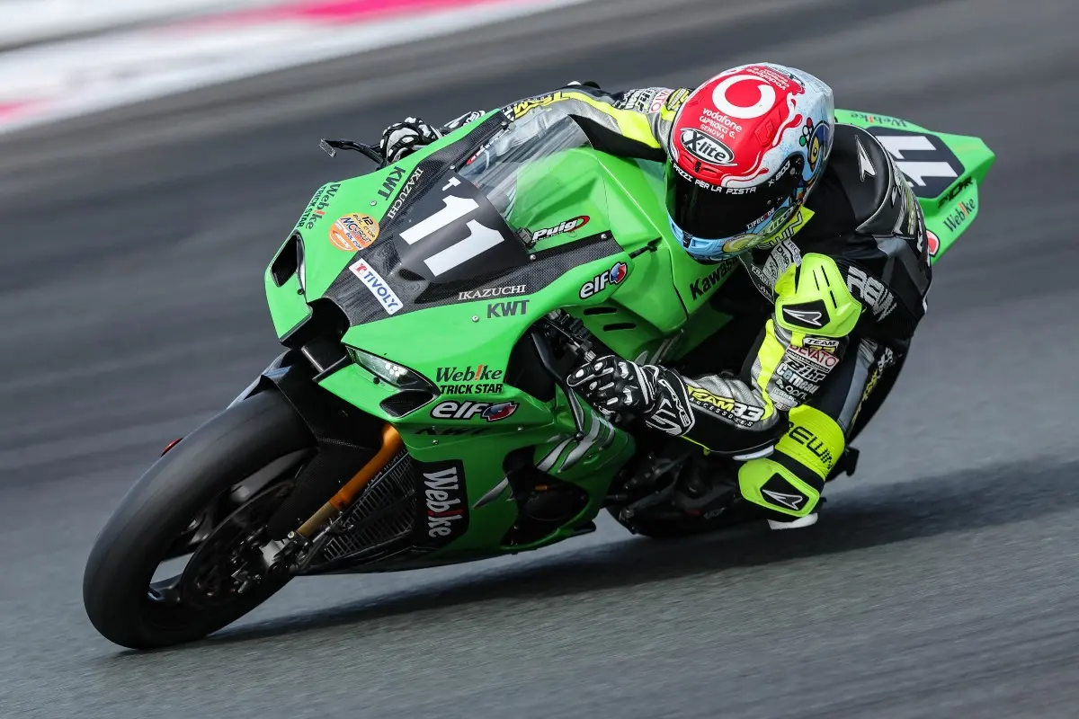 christian gamarino test kawasaki webike trickstar 2023