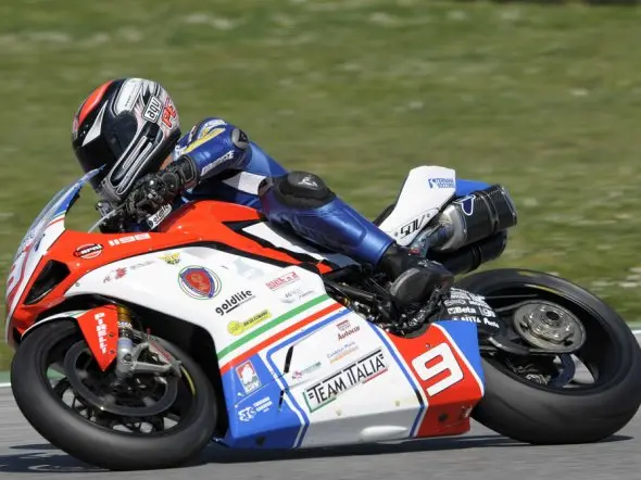 danilo petrucci pole misano 2011