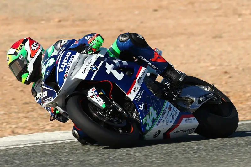davide giugliano tyco bmw test cartagena 2017