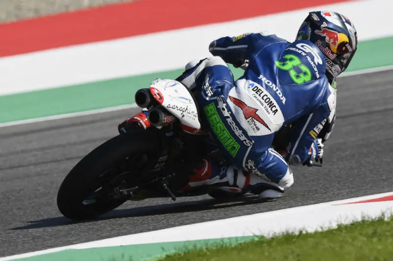 enea bastianini warmup