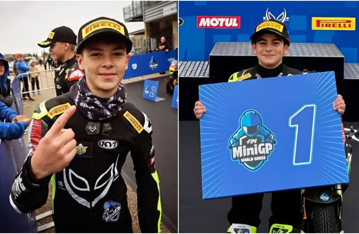 Lorenzo Fino e Daniel Putortì da applausi in MiniGP World Series