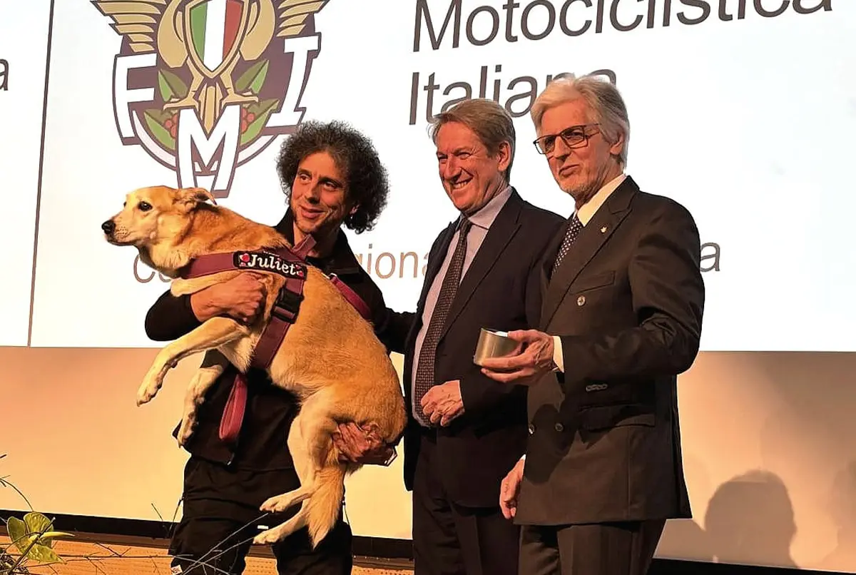 Moto e cani: Carena Randagia alla Festa dei Campioni FMI Lombardia