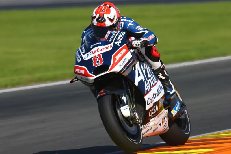 hector barbera test valencia motogp michelin 2015