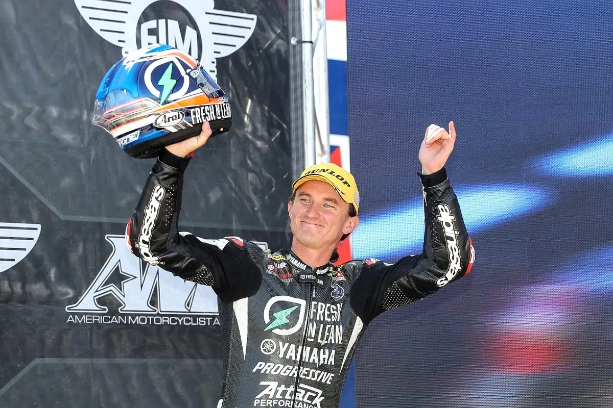jake gagne podium laguna seca 2022