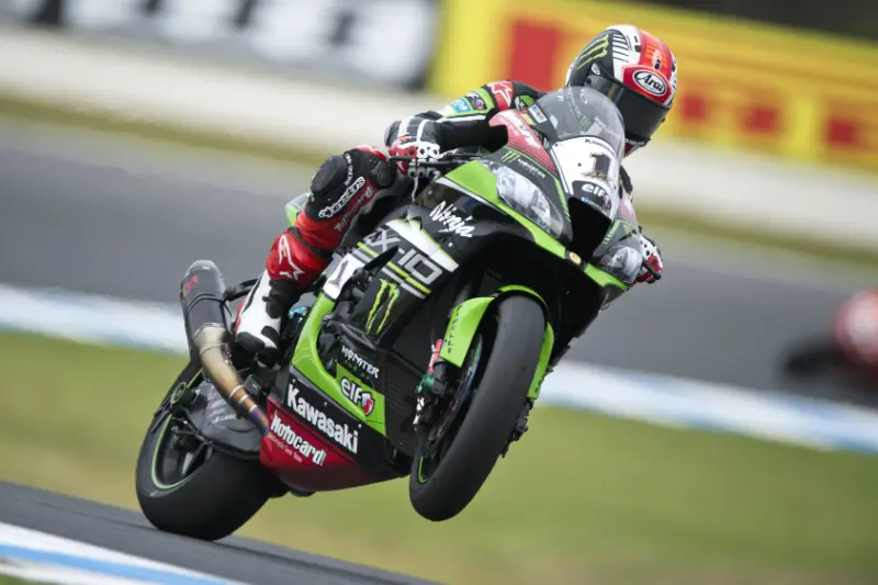 jonathan rea race1 australia 2016