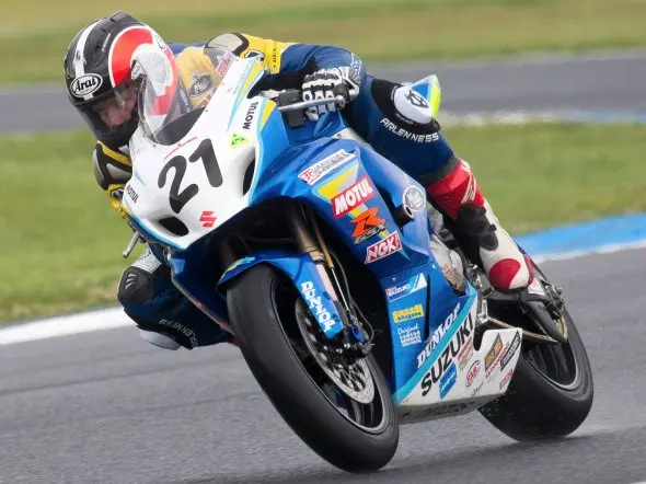 josh waters warm up phillip island 2011