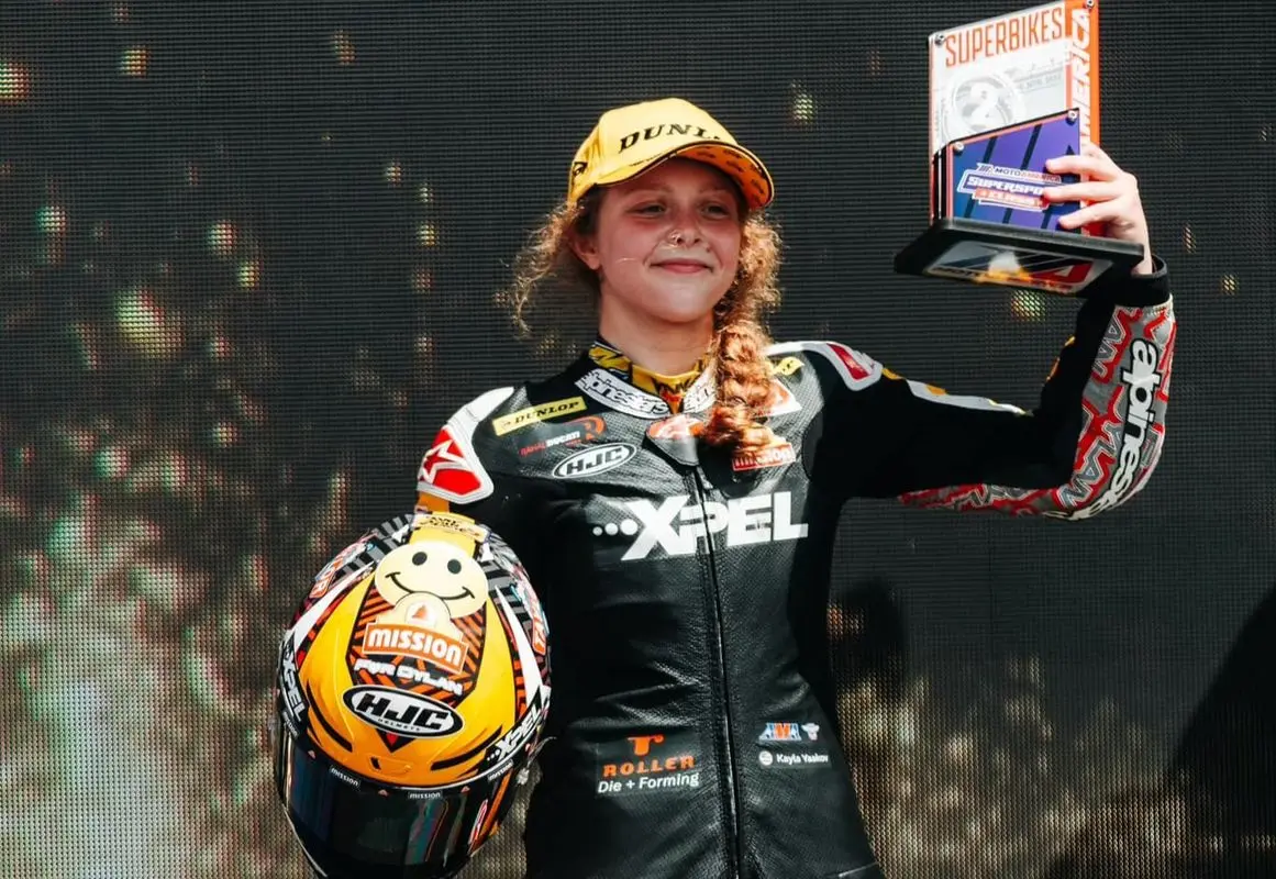 La baby-prodigio Kayla Yaakov wild card nel CIV Supersport al Mugello
