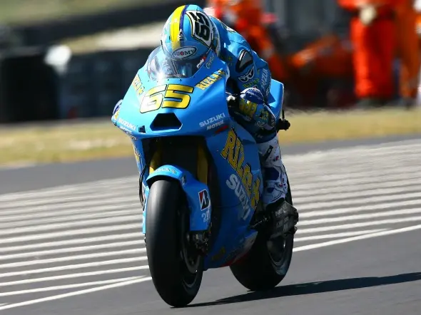 loris capirossi motogp suzuki mugello 2009