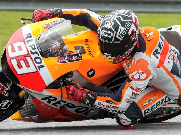 marc marquez day1 sepang test 2015