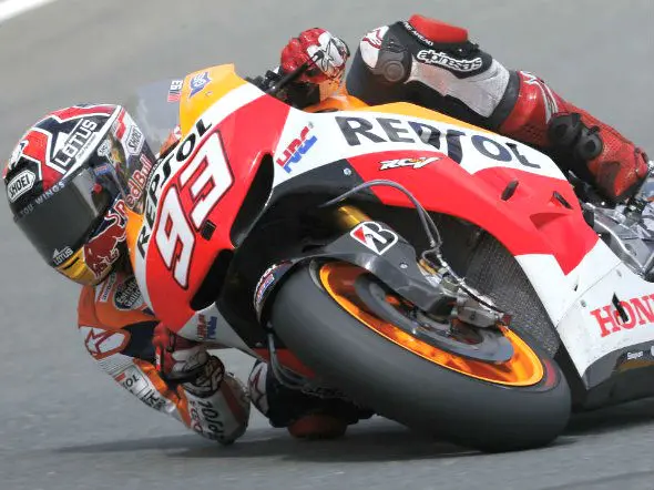 marc marquez fp1 silverstone 2013