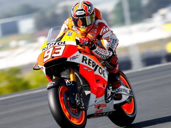 marc marquez fp2 lemans 2014