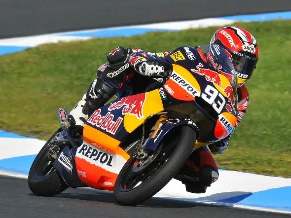 marc marquez gara estoril 2010