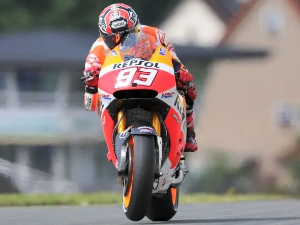 marc marquez pole sachsenring 2014 1