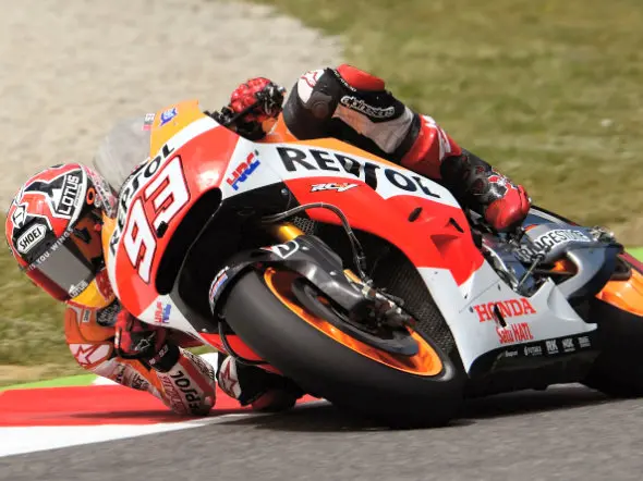 marc marquez race mugello 2014