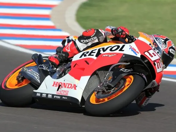 marc marquez warm up argentina 2014