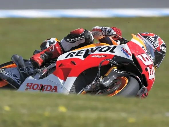 marc marquez warm up phillip island 2013