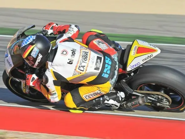 marcel schrotter bimota hb4 2012 moto2 sag