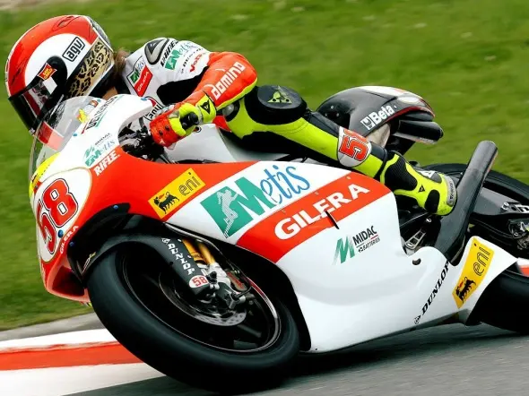 marco simoncelli gara sachsenring 2009