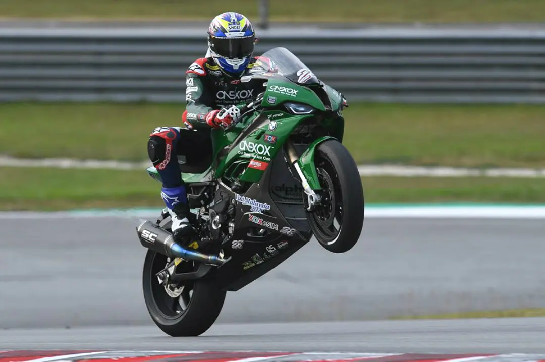 markus reiterberger asb1000 practice sepang 2020