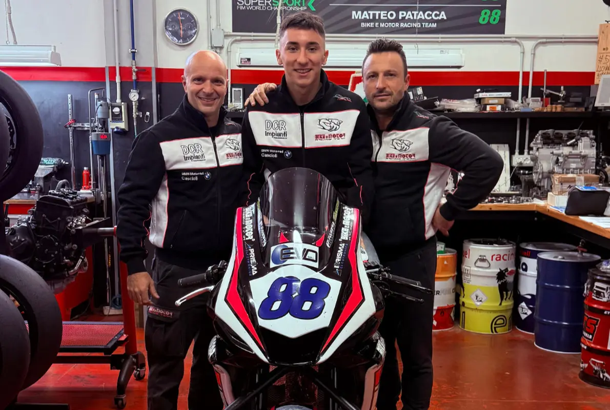 Matteo Patacca torna in Bike&Motor per il CIV Supersport 2025