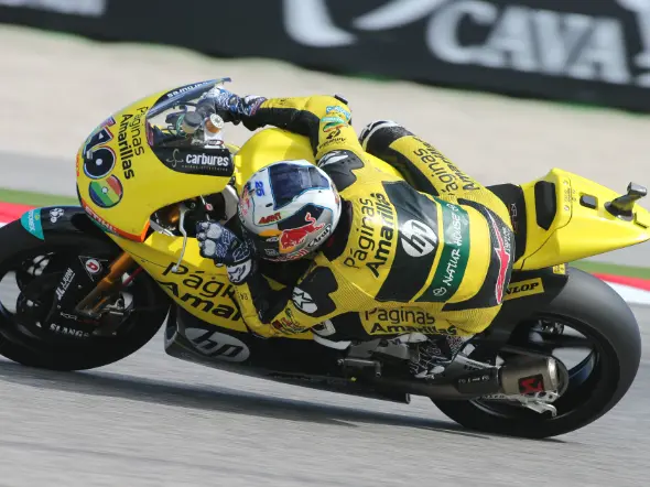 maverick vinales warm up misano 2014
