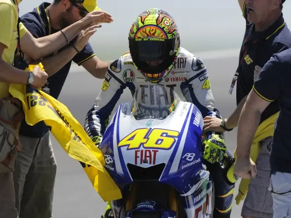motogp jerez race 2009 valentino rossi