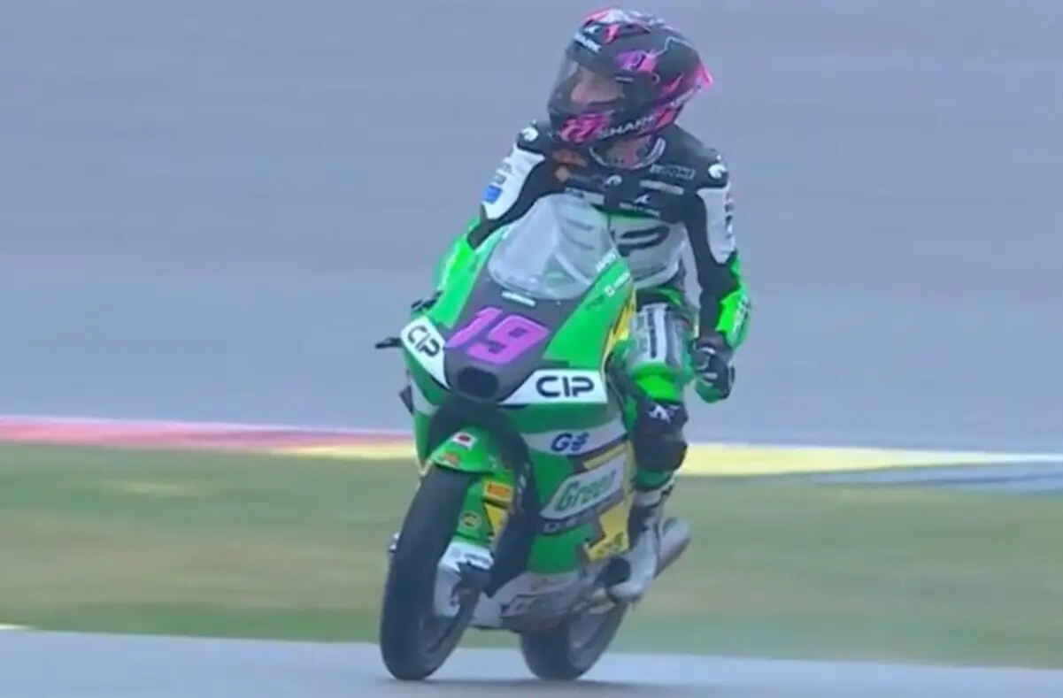 ogden moto3 pole sachsenring