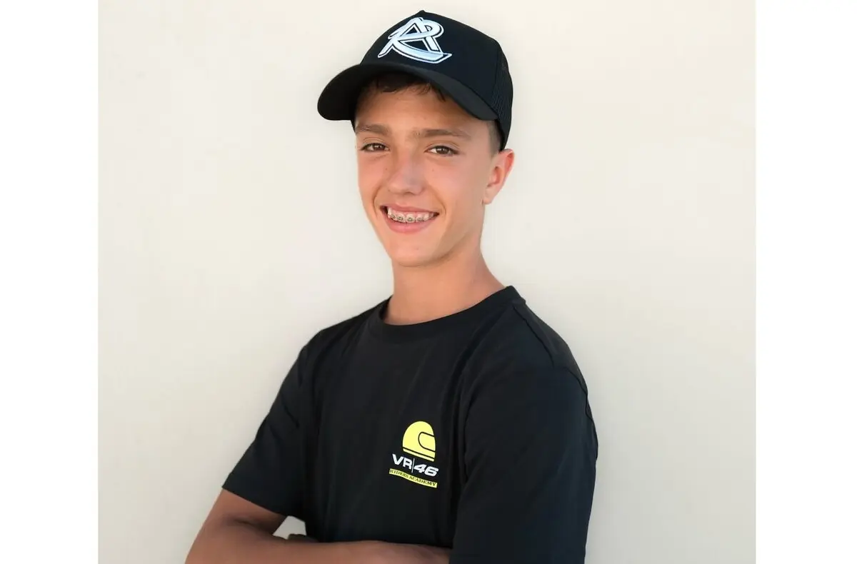 Che sorpresa, Lorenzo Pritelli nella VR46 Academy di Valentino Rossi!