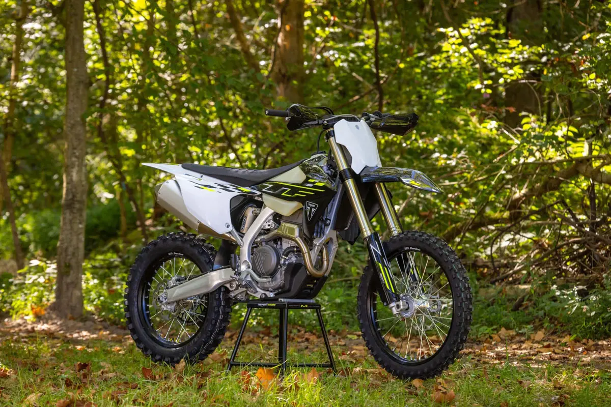 Triumph TF 250‑C 2026: design funzionale e performance estreme