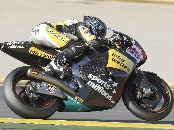 thomas luthi valencia test moto2 2013