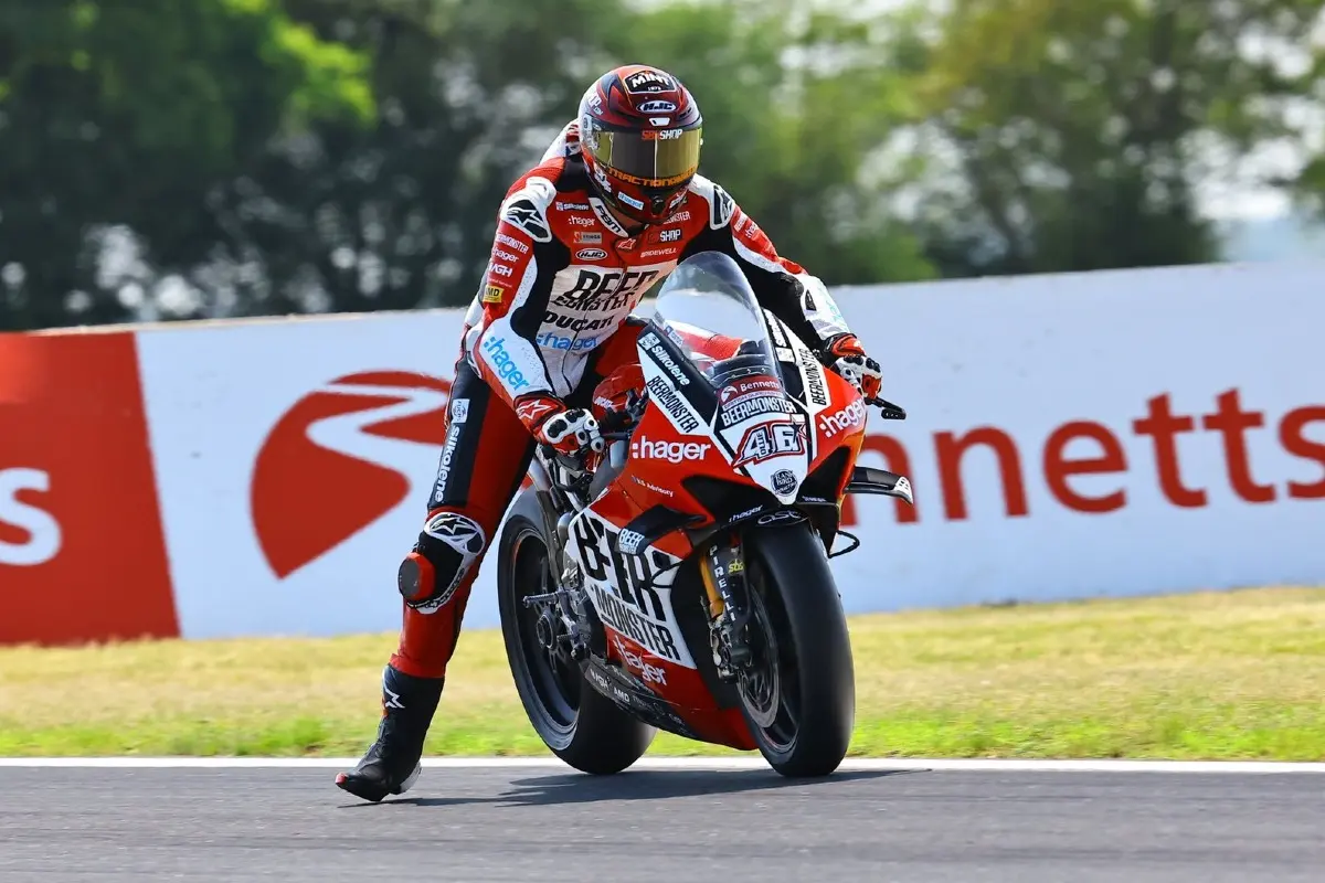 tommy bridewell race 1 snetterton bsb 2023