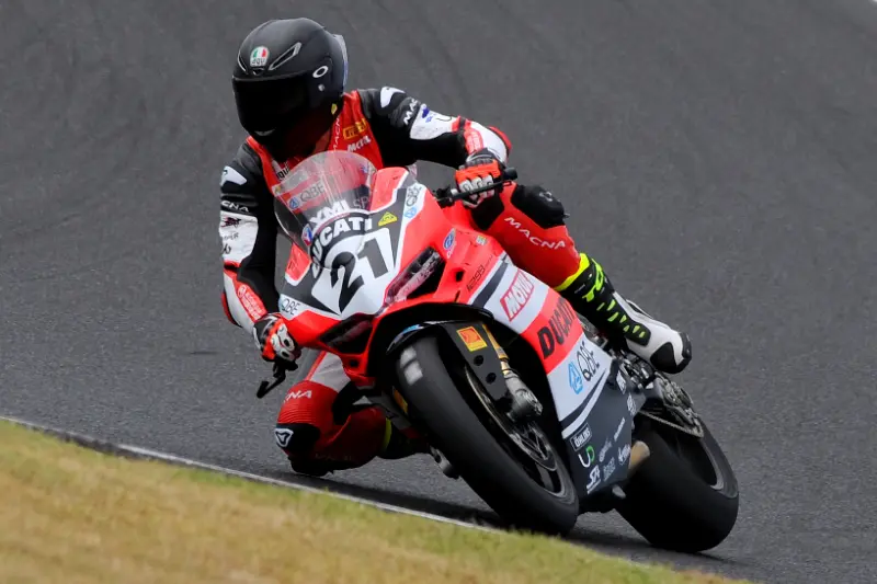 troy bayliss phillip island 2018 asbk practice