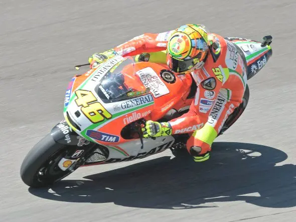 valentino rossi race 2012 indianapolis