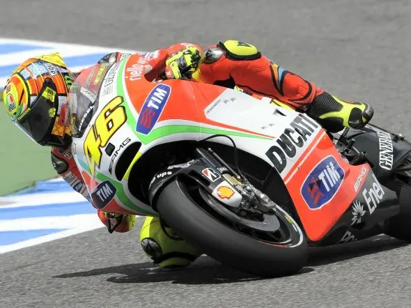 valentino rossi saturday jerez gp 2012